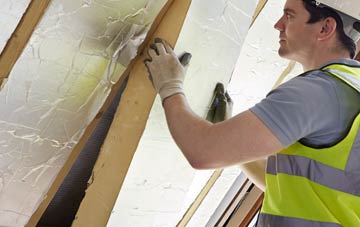 Studfold loft insulation