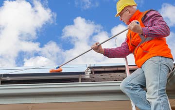 Studfold soft wash roof cleaning